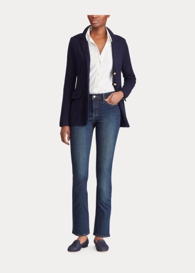 Women's Ralph Lauren Premier Straight Jeans | 896253QOS